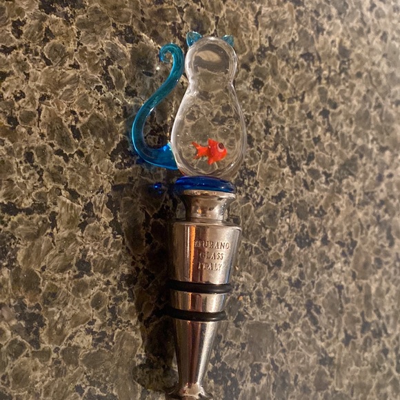 Italy Murano Glass cat cork - Picture 4 of 4